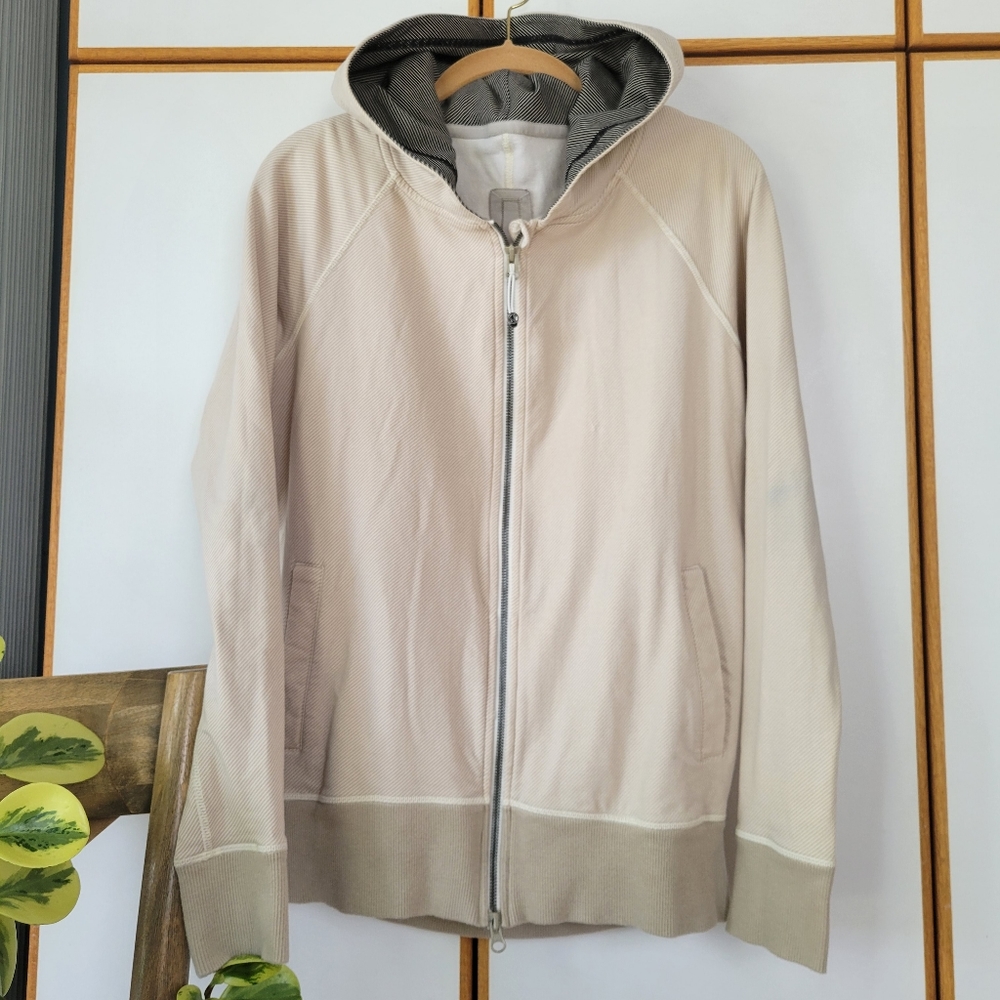 Lululemon Rollin' With My Omies Hoodie 4 Mojave Telemark Stripe Zip Back